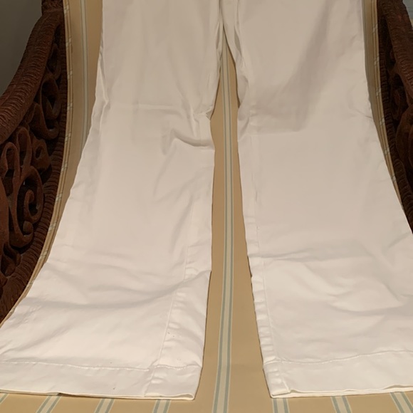 NWOT VINEYARD VINES BOOTCUT STYLE 10” RISE WHITE COTTON SLACKS WITH STRETCH SZ 2 - Picture 9 of 15